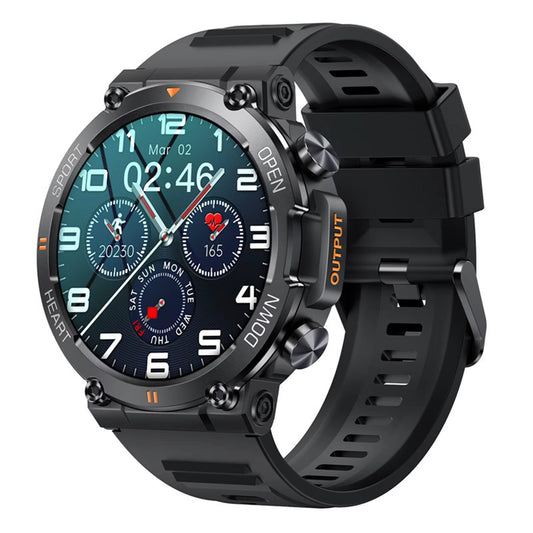 K56Pro Smartwatch for Men – Heart Rate Monitor, Bluetooth, Long Battery Life, 1.39" HD Display, Outdoor Fitness Watch