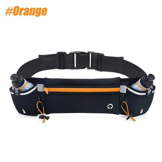 Foldable Running Waist Belt – Reflective, Lightweight Fitness Pouch for Phone and Essentials